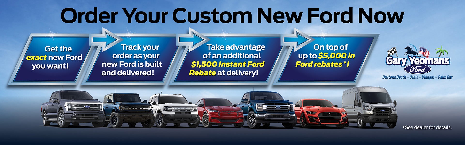 Order Your Custom New Ford